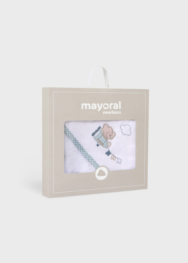 Mayoral - Toalla capucha Better Cotton bebé - Imagen 2